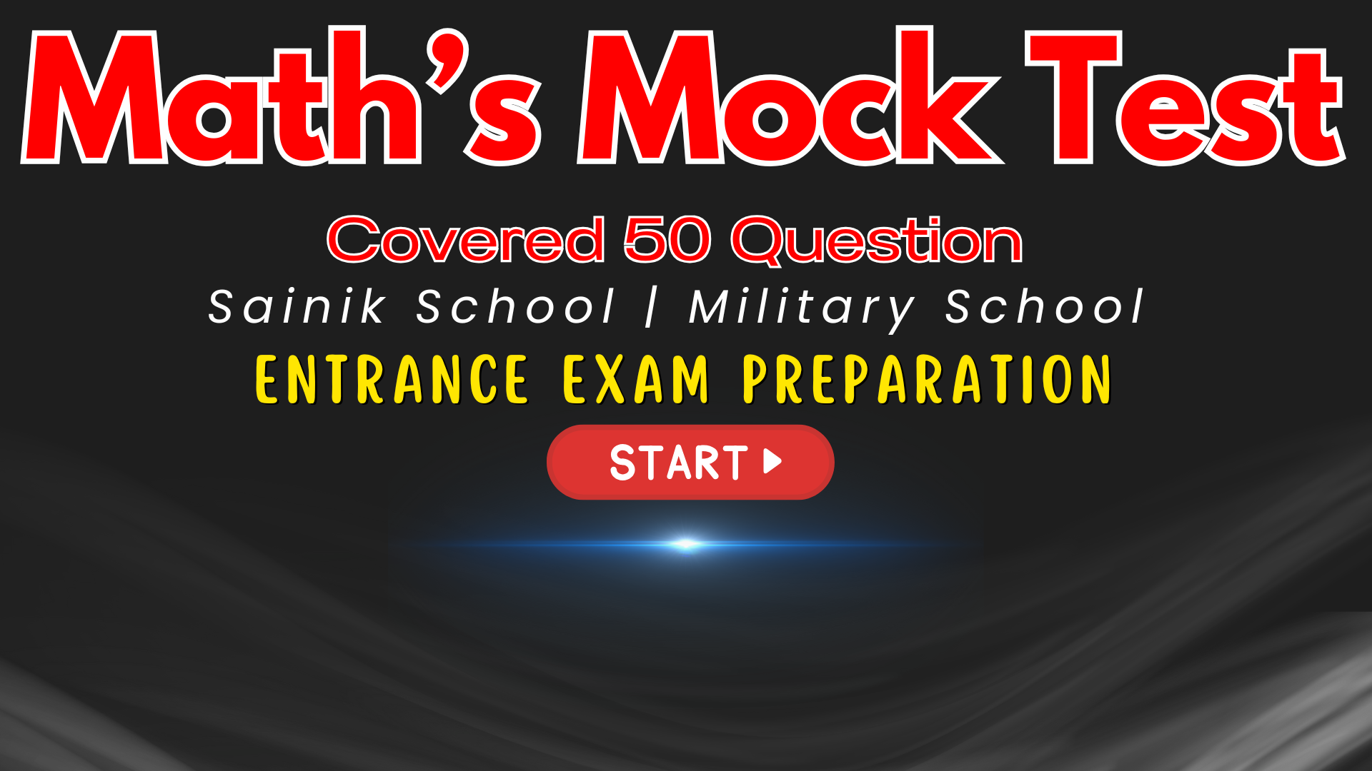 Math Mock Test Paper Class IX